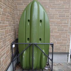 コンパクトフィッシングカヤック　ミリタリーグリーン