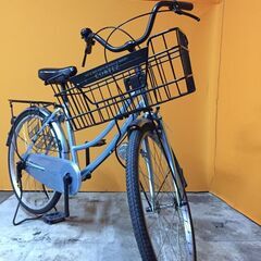 レンタサイクル店使用 自転車整備士整備済み！》NO113 中古車 24 