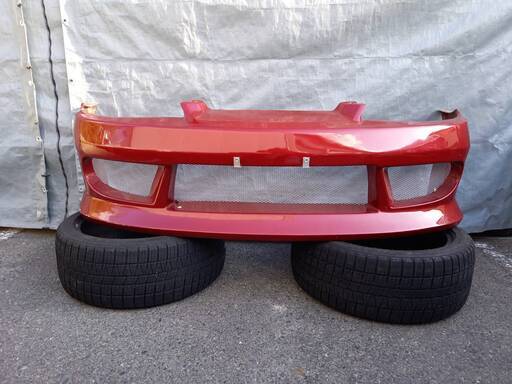 ～SOLD！～【中古品】 S15 シルビア フロントバンパー ブランド不明