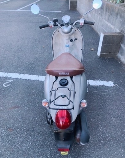 ヤマハ ビーノ50 後輪新品、ベッドライトLED化、USB電源装備
