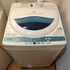 洗濯機　toshiba 5kg  +架台