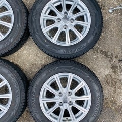 タイヤホイールセット 社外アルミ 14インチ 5.5J スタッドレス 