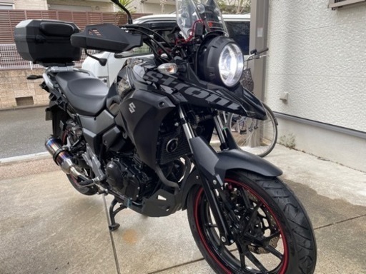 Ｖストローム250 フルパニア　マフラー　ETC
