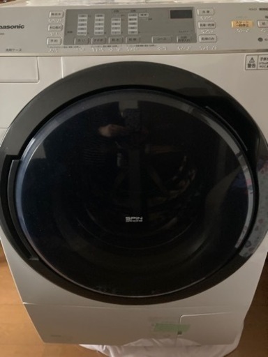 2017年製Panasonicドラム式洗濯乾燥機10kg NA-VX3800L