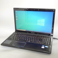中古美品 Wi-Fi有 ノートパソコン 15.6型 Lenovo レノボ G560 Core i3