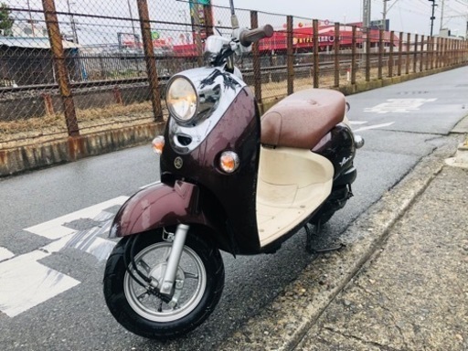 本物 可愛いバイク ヤマハ ビーノ 4スト fi インジェクション SA37J