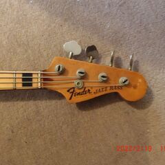 フェンダージャズベースUSA1973年頃のもの。シリアルナンバー4073xx。