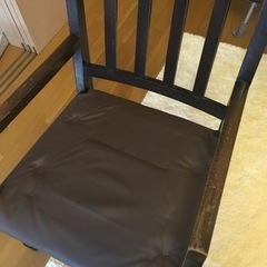 木製の椅子①