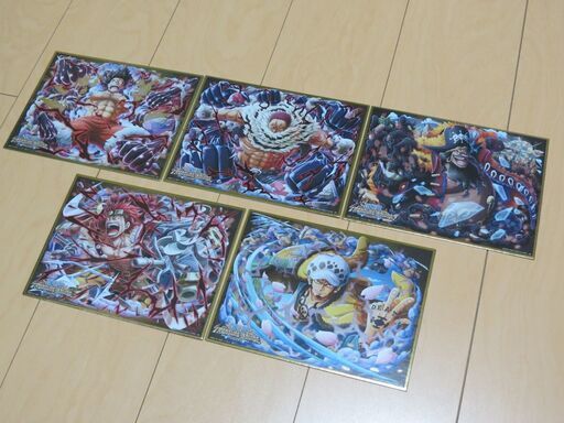 一番くじ ワンピース 色紙5枚セット 青サク 河辺のその他の中古あげます 譲ります ジモティーで不用品の処分 一番くじ ワンピース 色紙5枚セット 青サク 河辺のその他の中古あげます 譲ります ジモティーで不用品の処分