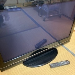 日立37型テレビ ハードディスク内蔵