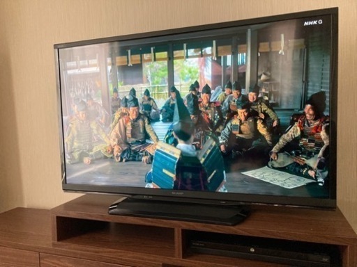 46型テレビ＋ブルーレイレコーダー　セット