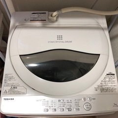 TOSHIBA 洗濯機　AW-5G6(W)