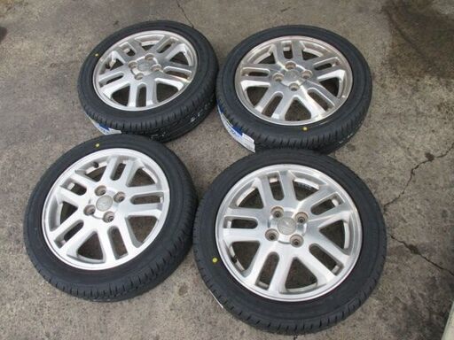 来店取替】165/55R15 新品タイヤ&中古アルミホイール付きセット
