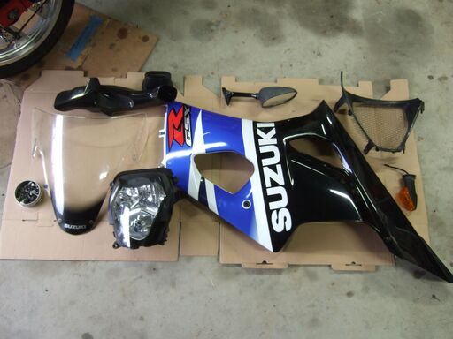 ご成約】GSX-R1000 K3 左転倒車 エンジン実働 車検R5年9月まで