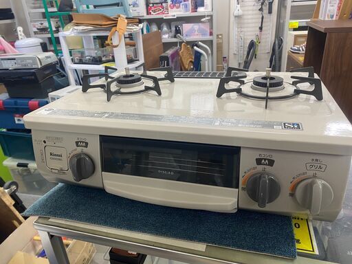 保証付き　リンナイ　ガステーブル　KGKM33BEL   リサイクルショップウルカウ　高津#8