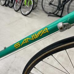 ジャンク SANWA「サンワ」NOVA STRADA クロモリ ロードバイク ビンテージ