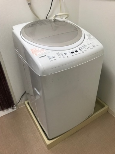 【時間指定不可】 洗濯機　洗濯乾燥機 東芝AW-9V5 洗濯機