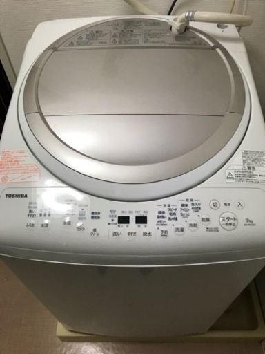 洗濯機　洗濯乾燥機 東芝AW-9V5 - 吹田市