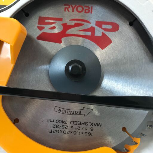 新入荷　未使用　リョービ(RYOBI) 丸ノコ チップソー付 W-1700