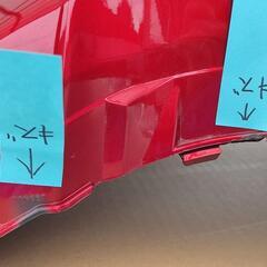 NDロードスター リアバンパー　赤