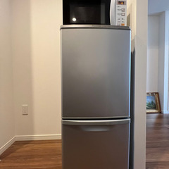 【お譲り先決定致しました】冷蔵庫＋電子レンジ　2018年製