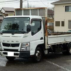 H27　キャンター　2トン積み全低床ロング総重量5トン未満　デュ...