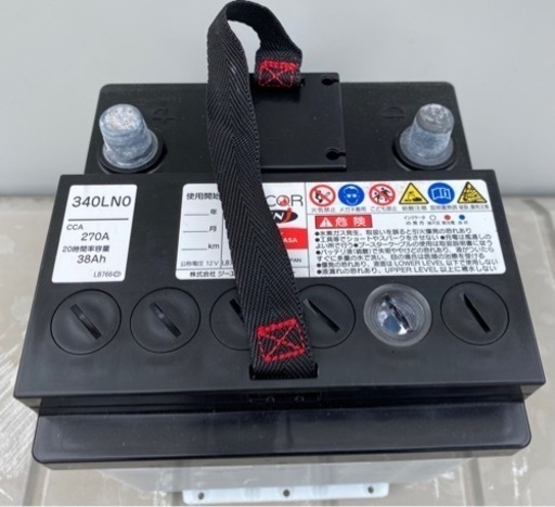 在庫品放出の為　G.S YUASAバッテリー　中身新品　ECO. R ENJ ３４０LNO