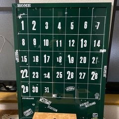 自作カレンダーボード