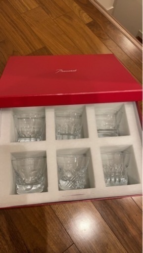 新品　バカラ　ロックグラス　6点セット