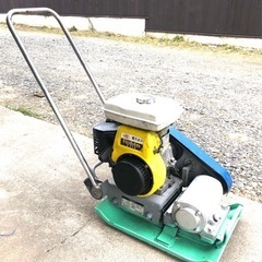 プレートコンパクター 転圧機 プレートランマー TACOM ユニプレート 