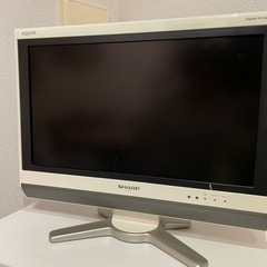 【ネット決済】【中古】SHARP 20V型ワイド液晶テレビ