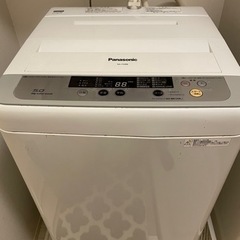 panasonic 洗濯機　5.0kg 2015年製