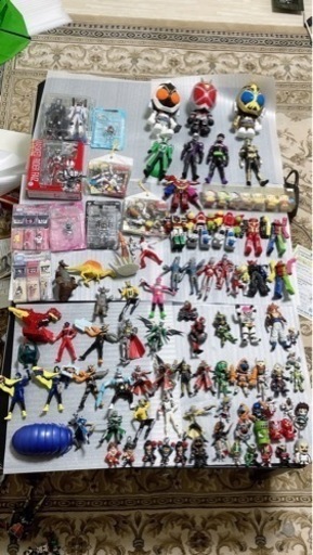 93個　おもちゃ 大量仮面ライダー ウルトラマン 戦隊シリーズ 他