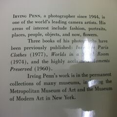 FLOWERS [hardcover] Penn, Irving