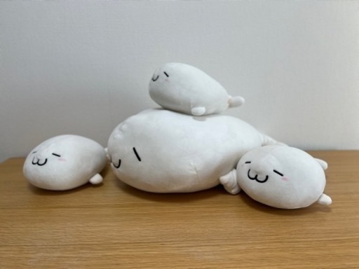 北海の魔獣あざらしさん こざらしさん ぬいぐるみセット