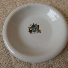 昭和レトロ：ミスド　おかえりゴブリン カレー皿　１枚