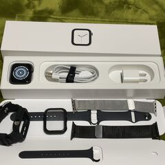 Apple Watch 4 44mm アルミニウム スペースグレイGPS おまけ