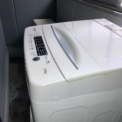 引越しのため無料で洗濯機差し上げます。