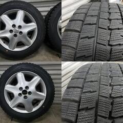 名古屋市発　30セルシオ後期　ダンロップ　2018年製スタッドレスタイヤ ホイール