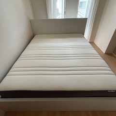 急募！IKEA イケア クイーンベッド マットレス フレーム すのこ 
