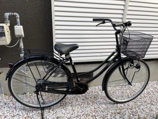 決まりました　　ほぼ新品　自転車　27インチ　黒