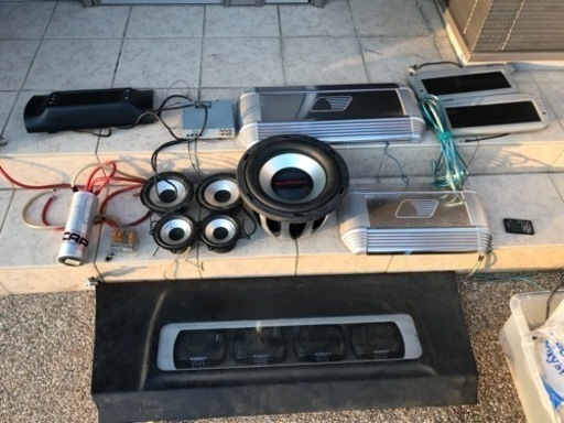 ORION アンプ、ウーファー、スピーカー、モニター