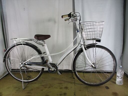 B752 限定特価 整備済み☆ブリヂストン ロココ ホワイト☆ 中古自転車
