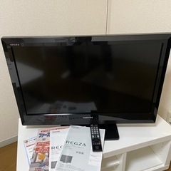 東芝 REGZA 32型液晶テレビ リモコン付き TOSHIBA...