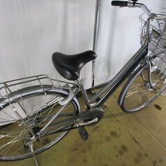 B754　限定特価　整備済み★ブリヂストン　アルベルト　シルバー　5段★ 中古自転車 【27インチ 】