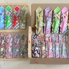 【折り紙・手作り品】箸袋・祝い箸・爪楊枝つき