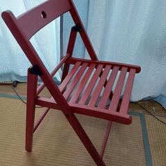 折り畳み木製椅子