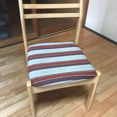 椅子　木椅子