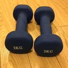 ダンベル　2kg 2個