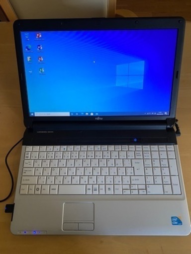 『決まりました』富士通　ノートパソコン  Windows10/Office2016 【すぐ使えます】